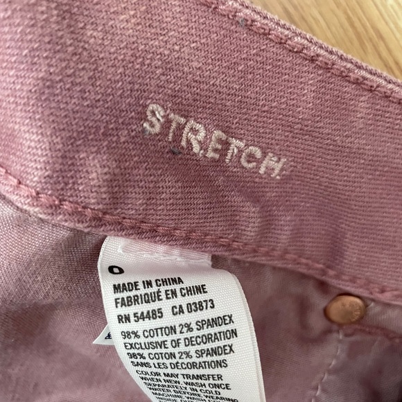 AE Mauve Distressed Shorts - Picture 7 of 7